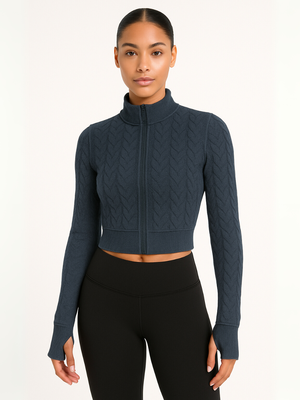 Karla Cable Knit Jacket