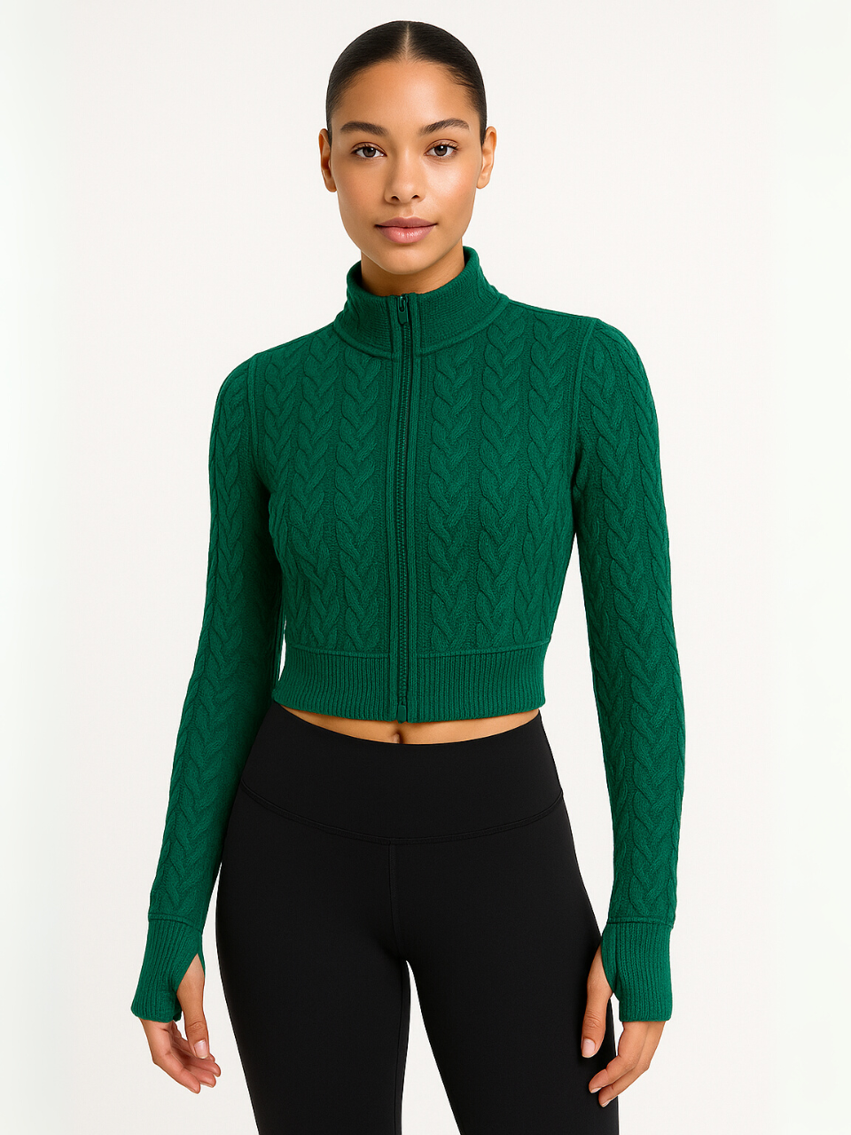 Karla Cable Knit Jacket