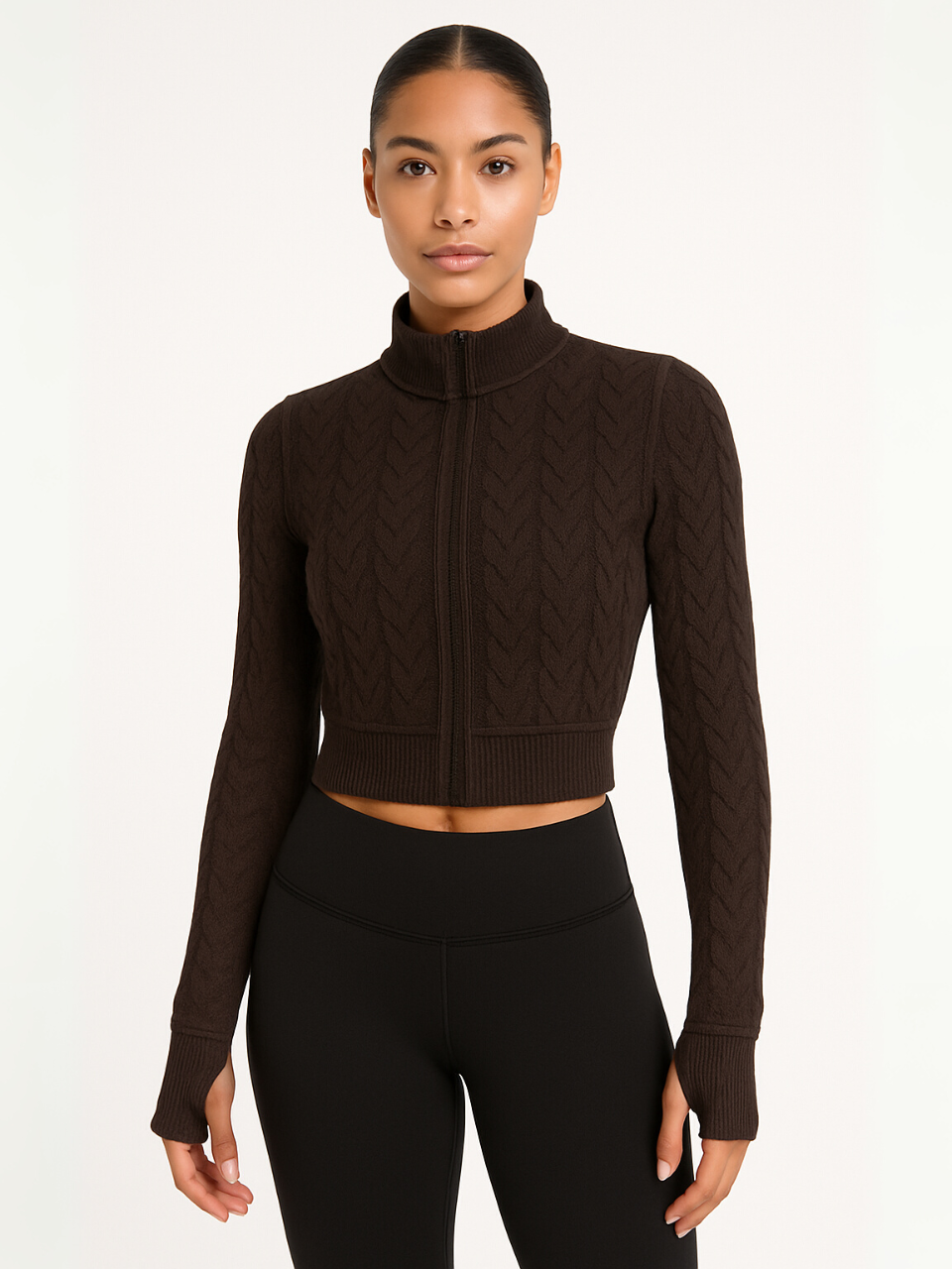 Karla Cable Knit Jacket